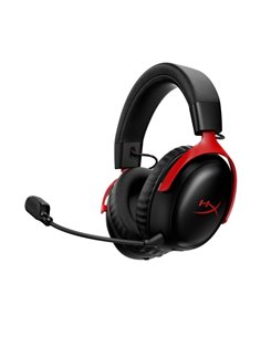HyperX Cloud III S Wireless Écouteurs Gaming - Controladores de 53 mm - Inalambrico 2.4Ghz / Bluethooth - Microfono - Multiplata
