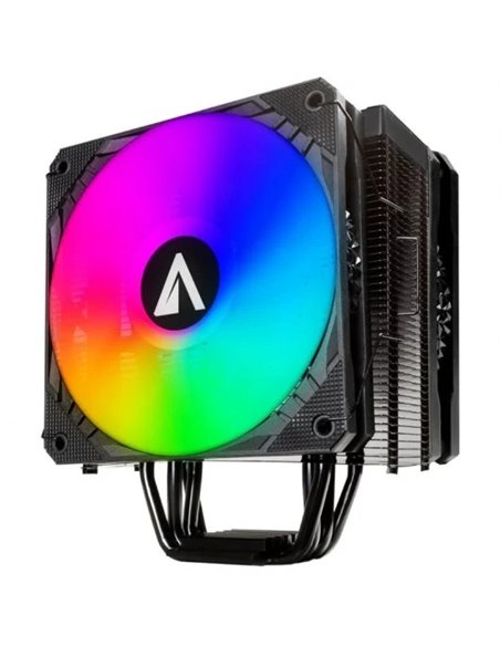 Abysm Gaming Snow IV ARGB Ventilateur CPU 120mm Avec Disipador 4 Heatpipes - Iluminacion ARGB - Vitesse Max. 1600rpm - Couleur N