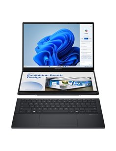 Asus ZenBook Duo OLED Portable 14" Tactil Intel Core Ultra 7 255H - 32GB - 1TB SSD - Windows 11 Home - Couleur Gris - Clavier QW