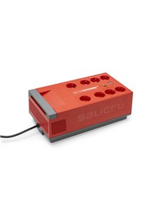 Salicru SPS 850 HOME+ Système de Alimentation Ininterrumpida - SAI/UPS - 850 VA - Off-line Multibase - Couleur Rouge