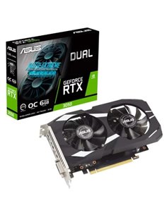 Asus Dual GeForce RTX 3050 OC Edition Carte Grafica 6GB GDDR6 - HDMI, DVI, DisplayPort