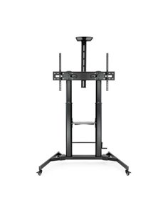 Tooq Support Suelo Ruedas Regulable 60-100 - Couleur Noir