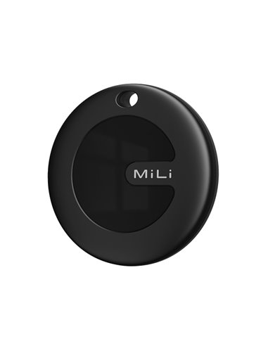 Leotec Easy Tag Noir + Llavero Noir - Compatible Avec IOS/Android