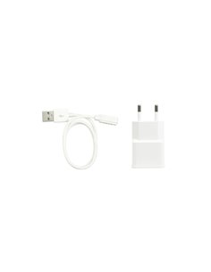 Savefamily Cargador de pared + Câble Pour Relojes Savefamily - 5V - Couleur Blanc