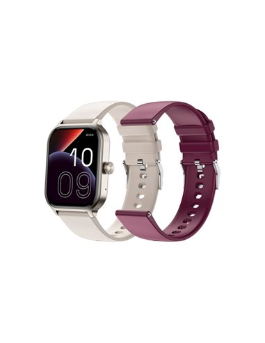 SPC Smartee Duo 3 Reloj Intelligente Smartwatch Écran Amoled 1.93" - Mas de 100 Modos Deportivos - Monitoreo de Salud - Resisten