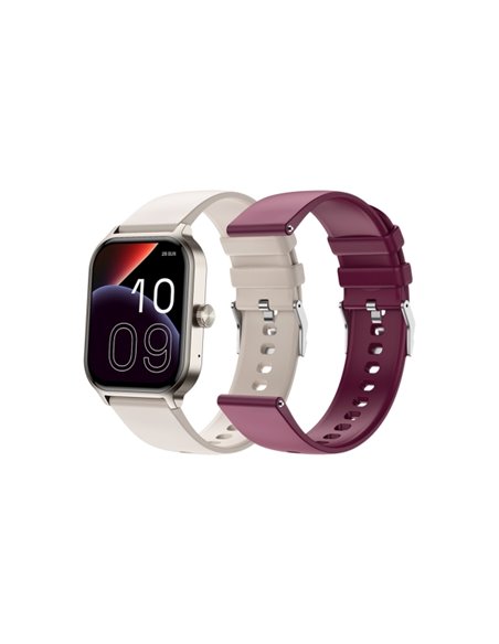 SPC Smartee Duo 3 Reloj Intelligente Smartwatch Écran Amoled 1.93" - Mas de 100 Modos Deportivos - Monitoreo de Salud - Resisten