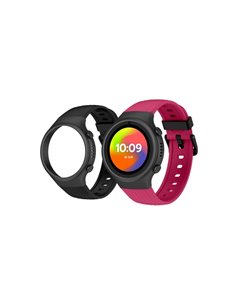SPC Smartee 4G Junior Reloj Intelligente Smartwatch Écran Ronde 1.2" - 4G - Localizacion GPS - Modo Colegio - Zonas de Sécurité 