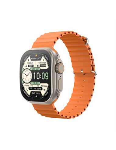 XO M11 Ultra Reloj Intelligente Smartwatch Écran Cuadrada 2,01" Curva - Llamadas BT - NFC - Multideporte - Tensiometro, Pulsomet