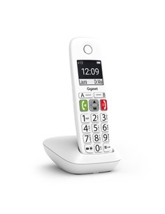 Gigaset E290 Telefono Inalambrico Dect - Écran Grande en B/N - Teclas Avec Numeros Grandes - Volume Avec Funcion Amplificador - 