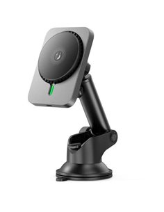 XO Support Imantado Avec Base de Charge Sans fil 15W - Couleur Noir