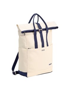 Milan Coleccion 430 Sac à dos Urbana 10L - Fermeture Supérieur Enrollable - 2 Poches latérales - Poche Trasero Acolchado - Asas 