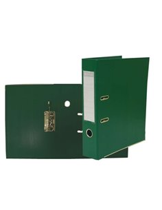 Bismark Archivador À-Z Format Folio - PVC de Gran Resistencia - Tarjetero en le Lomo - Cartoneras Metalicas en le Borde Inférieu