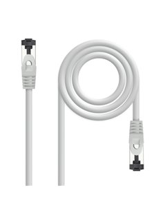 Nanocable Câble Réseau Latiguillo Cat.8.1 2Ghz LSZH SSTP AWG26 - Longueur 5m - Couleur Gris