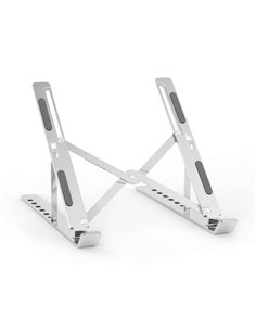 Aisens Support de Sobremesa Réglable Pour Portable / Tablet - Couleur Argent