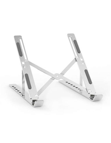 Aisens Support de Sobremesa Réglable Pour Portable / Tablet - Couleur Argent