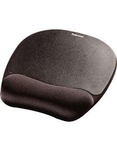 Fellowes Tapis de souris Avec Reposamuñecas Espuma Memory Foam - Confort Excepcional - Couleur Noir