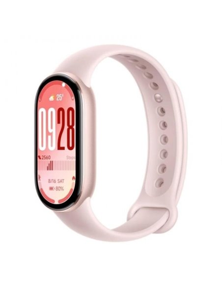 Xiaomi Smart Band 10 Mystic Rose Pulsera Intelligente - Écran AMOLED 1.72" - 1500 Nits - Mas de 150 Modos Deportivos - Monitor S