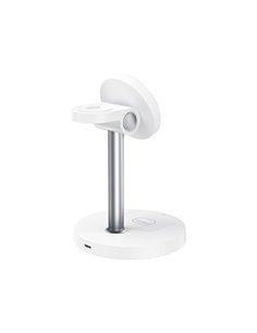 XO CX038 Cargador Inalambrico Magnetico Rapide - 15W - Sujecion Magnetica - Couleur Blanc