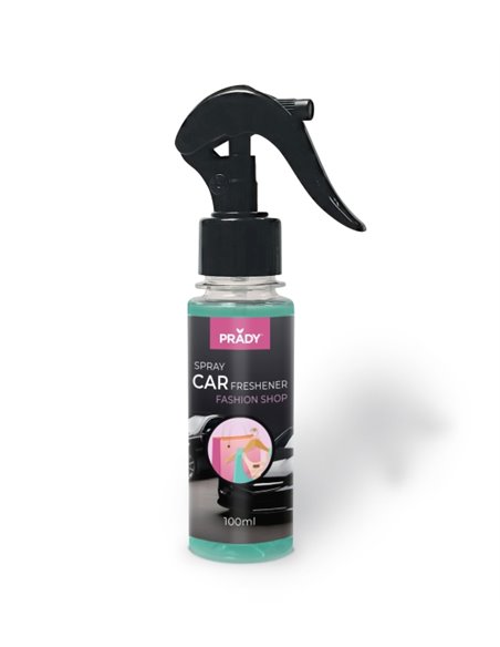 Prady Ambientador Coche Fashion Shop - Flacon de 100 ml - Spray pulvérisateur