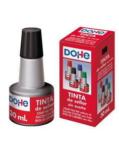 Dohe Encre Pour Tampones et Sellos 30ml - Couleur Noir
