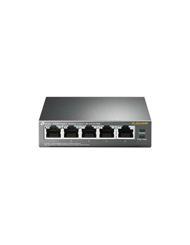 TP-Link Switch de Sobremesa - 5 Puertos Gigabit Avec 4 Puertos PoE