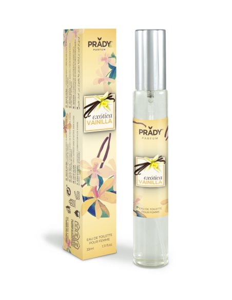 Prady Colonia Coleccion Frutales Exotica Vainilla - Flacon de 33 ml - Spray pulvérisateur