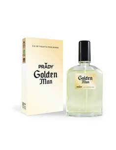 Prady Colonia de Hombre Golden Man - Flacon de 90 ml - Spray pulvérisateur