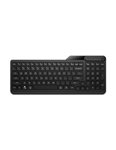 HP 475 Clavier Inalambrico Dual‑Mode - Bluetooth 5.3 + 2.4GHz - Teclas Concavas de Perfil Bajo - Jusqu'à 12 Teclas Programables 
