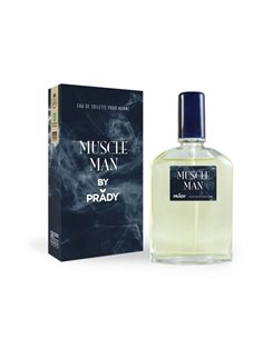 Prady Colonia de Hombre Muscle Man - Flacon de 90 ml - Spray pulvérisateur