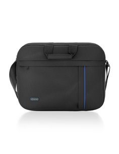 Aisens Maletin Pour Portable 15,6" - Acolchado Fino - Poche avant Avec Fermeture éclair - Material Résistant - Couleur Noir