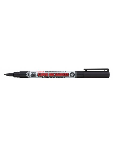 Uni-ball PNA-125 Super Ink Marqueur Textil - Pointe Acrilica 0.9mm - Encre Pigmentada Base Aceite - Escribe en Multiples Superfi