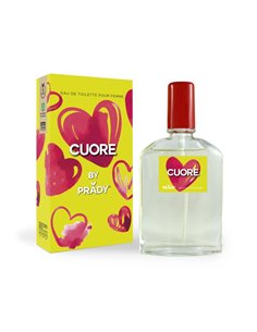 Prady Colonia de Mujer Cuore - Flacon de 90 ml - Spray pulvérisateur