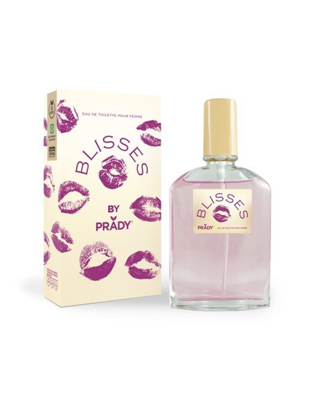 Prady Colonia de Mujer Blisses - Flacon de 90 ml - Spray pulvérisateur