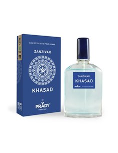 Prady Colonia de Hombre Khasad Zanzibar - Flacon de 90 ml - Spray pulvérisateur
