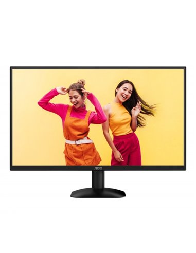 AOC 27B35HM Monitor 27" WLED VA FullHD 1080p 100Hz - Respuesta 1ms - Angulo de Vision 178° - HDMI, VGA - VESA 100x100mm