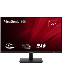 Viewsonic Monitor 27" VA270-H2 LED IPS FullHD - 100hz - Respuesta 1ms - VGA et HDMI - VESA 75x75 - Couleur Noir