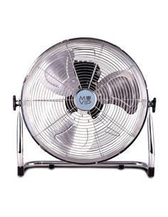 Muvip Ventilateur Industriel de Suelo - 55W - 3 Velocidades - Couleur Argent