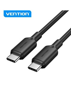 Vention Câble USB - Conector Niquelado - Potencia 60W - Corriente Max. 3A - Couleur Noir