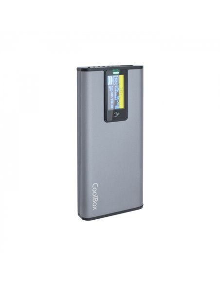 Coolbox PS32 Carcasa Externa SSD M.2 NVMe USB 3.2 Gen2 - Écran Táctil