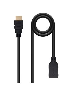 Nanocable Câble HDMI 2.0 Prolongador À/M-À/H - 2.0m - Couleur Noir