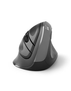 Ewent Souris Inalambrico 2.4hz - Receptor USB-À - DPI Seleccionable 800-1200-2400dpi - 1 Batterie AA (Incluida) - Couleur Noir/G