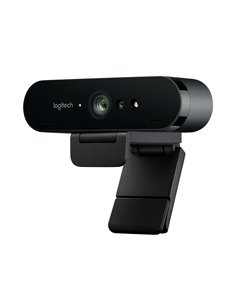 Logitech Brio Webcam 4K Ultra HD - HDR - Grabacion 4K - Zoom Digital 5X - Couleur Noir