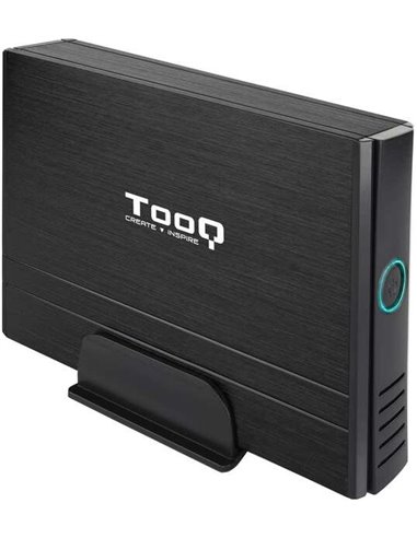 Tooq Carcasa Externa HDD 3.5" SATA/IDE USB 2.0 Avec Support - Couleur Noir