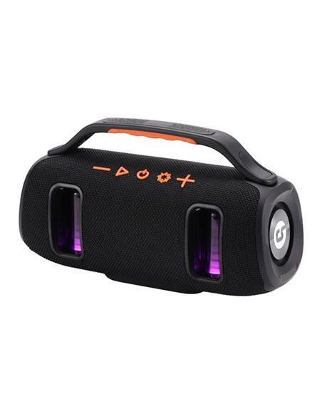 Coolsound BraveBox Haut-parleur Bluetooth True Wireless 15W - Autonomie jusqu'à 3h - USB, MicroSD et Aux - Manos Libres Avec Mic