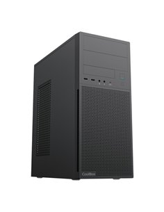 Coolbox A780 Boîte Torre ATX - Taille Disco Soportado 3.5", 2.5" - USB-C, USB-À 3.2, USB-À 2.0 et Audio - Couleur Noir