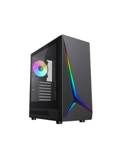 Coolbox GA450 StarLight Boîte Torre ATX, Micro ATX, Mini-ITX - Latéral Cristal Templado - Taille HDD 2.5", 3.5" - USB-À 3.0, USB