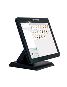 AVPos TPV K2000 Slim 15 Tactil - I3 - 8gb Memoria - SSD 128gb - VGA - WIFI, LAN, Bluetooth - Windows 11 Pro - Couleur Noir