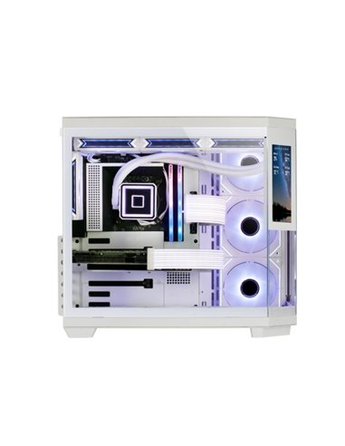 Mars Gaming MC-3TCORELCD Boîte Torre ATX - Écran IPS de 7.2” Personalizable - Triple Cristal Templado - Support Pour Refrigeraci