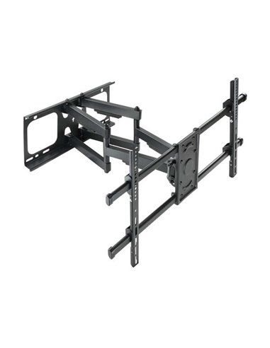 Tooq Support de Pared Avec Double Brazo Articulado Pour TV de 37"-90" - Giratorio e Inclinable - Peso Max 75Kg - VESA 800x400mm 