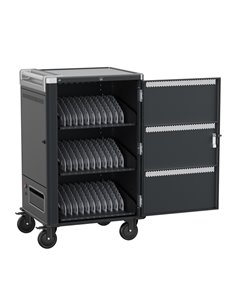 Ewent EW1701 Armario de Charge - 36 Dispositivos - Système de Charge Intelligente - Couleur Noir